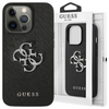GUESS POKROWIEC HARDCASE DO IPHONE 13 PRO 13 6,1 SAFFIANO Z LOGO METALOWYM