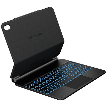 Etui Typecase Edge z klawiaturą do iPad 11" (A16) 2025 / iPad 10.9" 2022 czarny