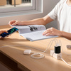 Baseus Compact ładowarka sieciowa 3x USB 17W czarny (CCXJ020101)