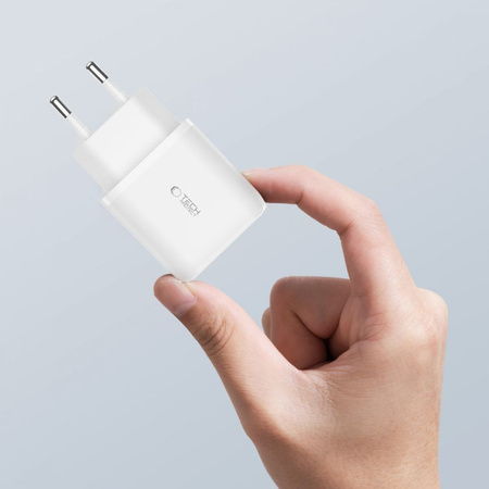 TECH-PROTECT C20W ŁADOWARKA 2-PORTOWA PD20W DO LIGHTNING Z KABLEM DO IPHONE