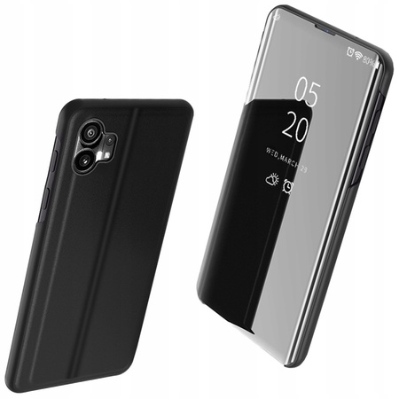 HURTEL ETUI CLEAR VIEW CASE DO NOTHING PHONE 1 POKROWIEC Z KLAPKĄ