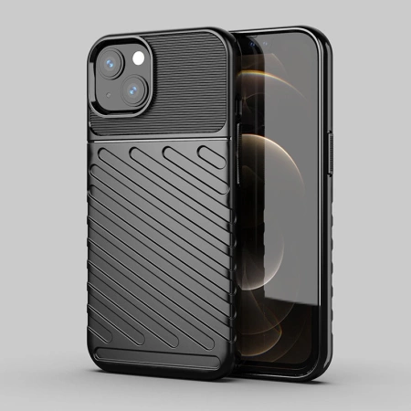 HURTEL ELASTYCZNE POKROWIEC THUNDER CASE DO IPHONE 13 MINI OCHRONA PANCERNA