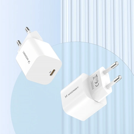 WOZINSKY ŁADOWARKA PRZEJŚCIÓWKA SIECIOWA USB-C DO IPHONE 12 13 14 15 PD 20W