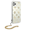 GUESS ETUI POKROWIEC DO IPHONE 11 PRO PEONY CHAIN HARDCASE WYSOKIEJ JAKOŚCI