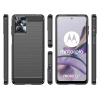HURTEL POKROWIEC SILIKONOWY CARBON CASE DO MOTOROLA MOTO G53 G13 ELASTYCZNY