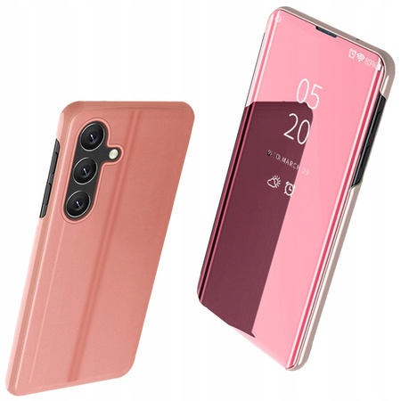 HURTEL CLEAR VIEW CASE ETUI DO SAMSUNG GALAXY A24 4G POKROWIEC Z KLAPKĄ