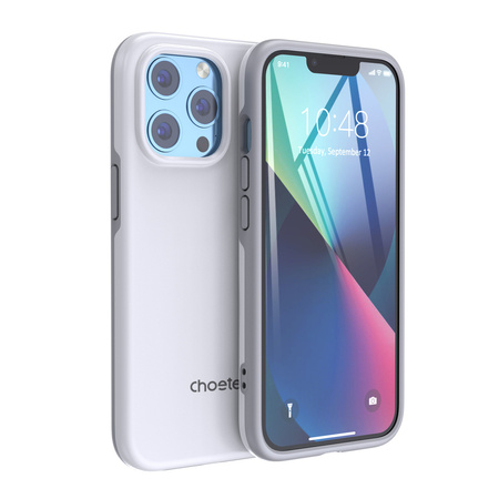 Choetech MFM Anti-drop etui pokrowiec iPhone 13 Pro Max biały (PC0114-MFM-WH)