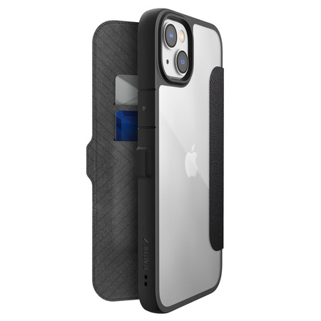 Raptic X-Doria Urban Folio Case etui iPhone 14 Plus pokrowiec z klapką czarny