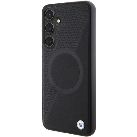BMW ETUI HARDCASE DO SAMSUNG GALAXY S24+ S926 DO MAGSAFE SKÓRA PÓŁWZOROWANA