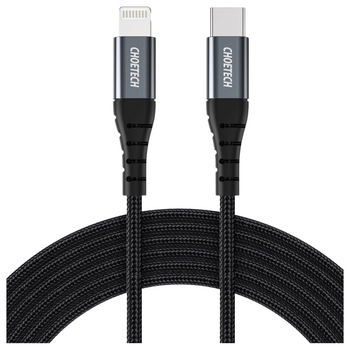 CHOETECH KABEL USB-C DO LIGHTNING DO IPHONE 12 13 14 15 480MB/S 1.2M MFI
