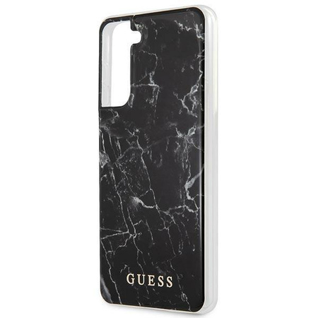 Guess GUHCS21MPCUMABK S21+ G996 czarny/black hardcase Marble