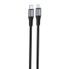 FONENG kabel X112 USB-C - Lightning PD 27W 1M Czarny