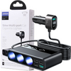 Joyroom 9w1 ładowarka samochodowa do laptopa 154W - 5x USB / 1x USB Typ C / 3x gniazdo zapalniczki Power Delivery / Quick Charge / PPS / AFC / FCP czarny (JR-CL06)