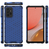 Honeycomb etui pancerny pokrowiec z żelową ramką Samsung Galaxy A72 4G niebieski