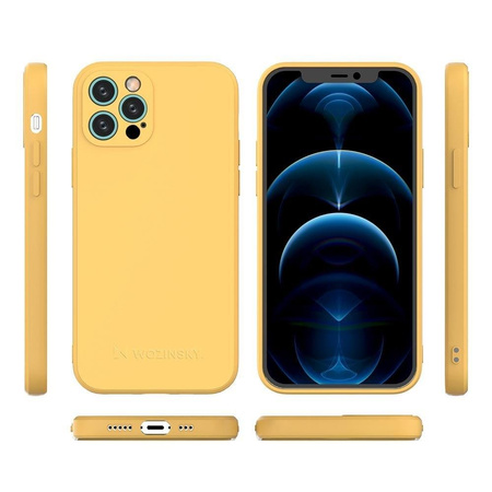 Wozinsky Color Case silikonowe elastyczne wytrzymałe etui iPhone 11 Pro czerwony