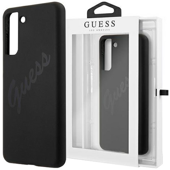 Guess GUHCS21MLSVSBK S21+ G996 czarny/black hardcase Script Vintage