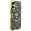 GUESS ETUI DO IPHONE 16 PRO 4G CIRCLE Z DO MAGSAFE I METALICZNYM GLITTEREM