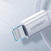 Ugreen kabel przewód MFi USB Typ C - Lightning 3A 0.5 m biały (US171)