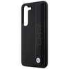 Etui BMW BMHCS23M22RDPK S23+ S916 - czarne Leather Textured & Stripe