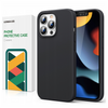 Ugreen Protective Silicone Case gumowe elastyczne silikonowe etui pokrowiec iPhone 13 Pro czarny