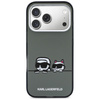 Etui Karl Lagerfeld IML Karl & Choupette Peekaboo Logo MagSafe do iPhone 17 Pro czarny