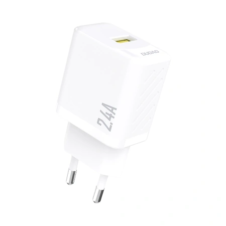 DUDAO ŁADOWARKA SIECIOWA A23 2.4A USB-A DO TELEFONÓW TABLETÓW Z PORTEM USB
