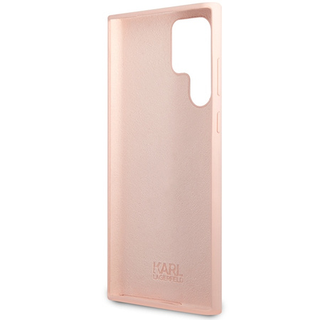 KARL LAGERFELD ETUI HARDCASE DO SAMSUNG S23 ULTRA S918 SILICONE CHOUPETTE